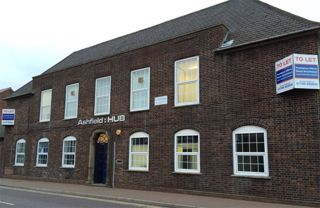 Ashfield Hub Offices to rent
